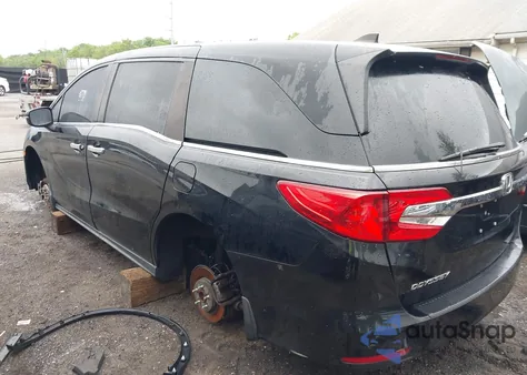 2018 Honda Odyssey Ex-L from USA, damaged, VIN 5FNRL6H71JB093357